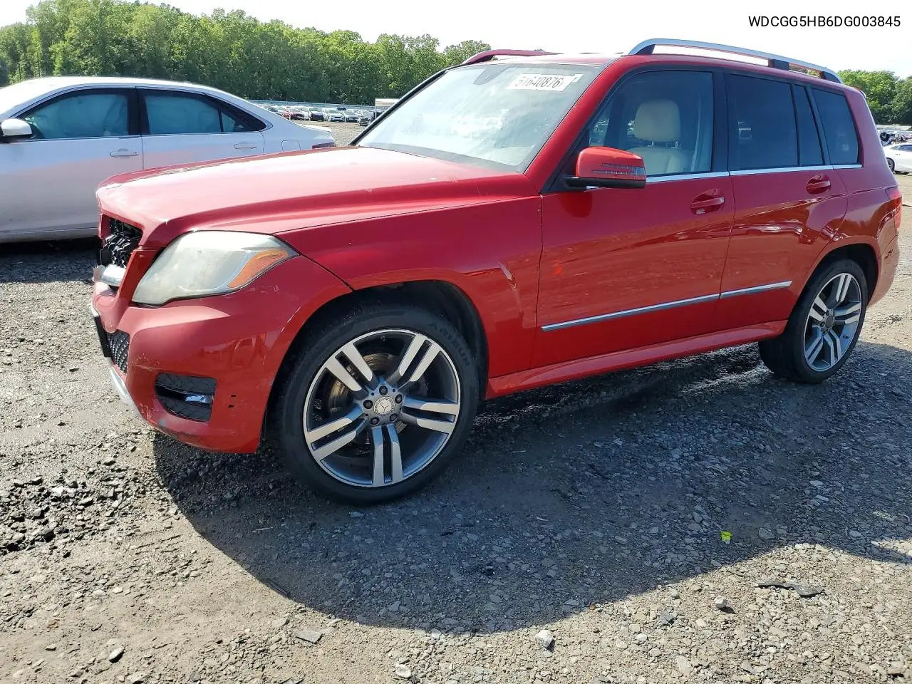 2013 Mercedes-Benz Glk 350 VIN: WDCGG5HB6DG003845 Lot: 57042966
