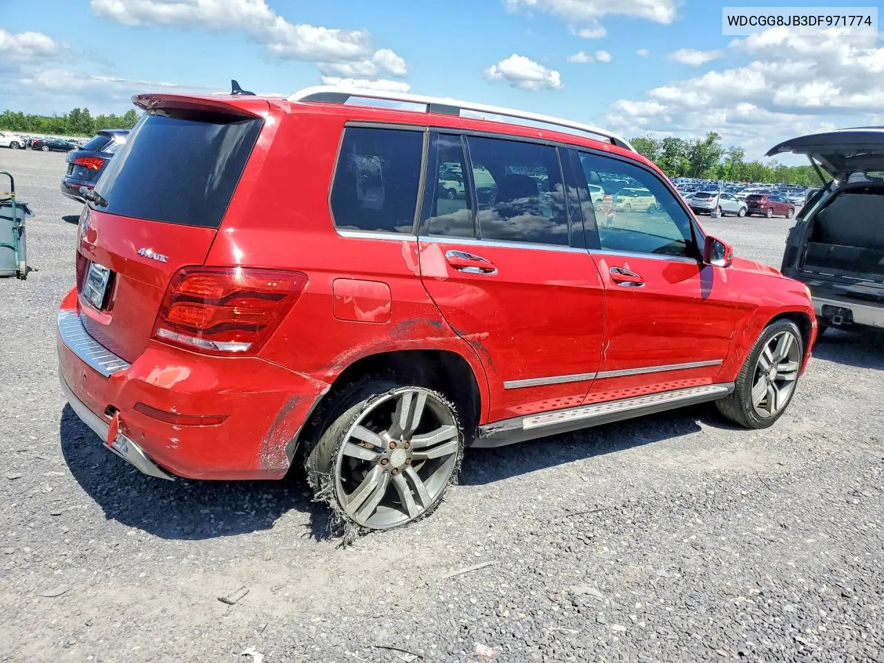 2013 Mercedes-Benz Glk 350 4Matic VIN: WDCGG8JB3DF971774 Lot: 57296246