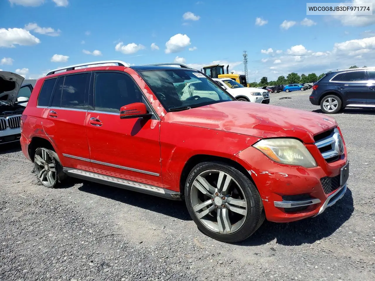 2013 Mercedes-Benz Glk 350 4Matic VIN: WDCGG8JB3DF971774 Lot: 57296246