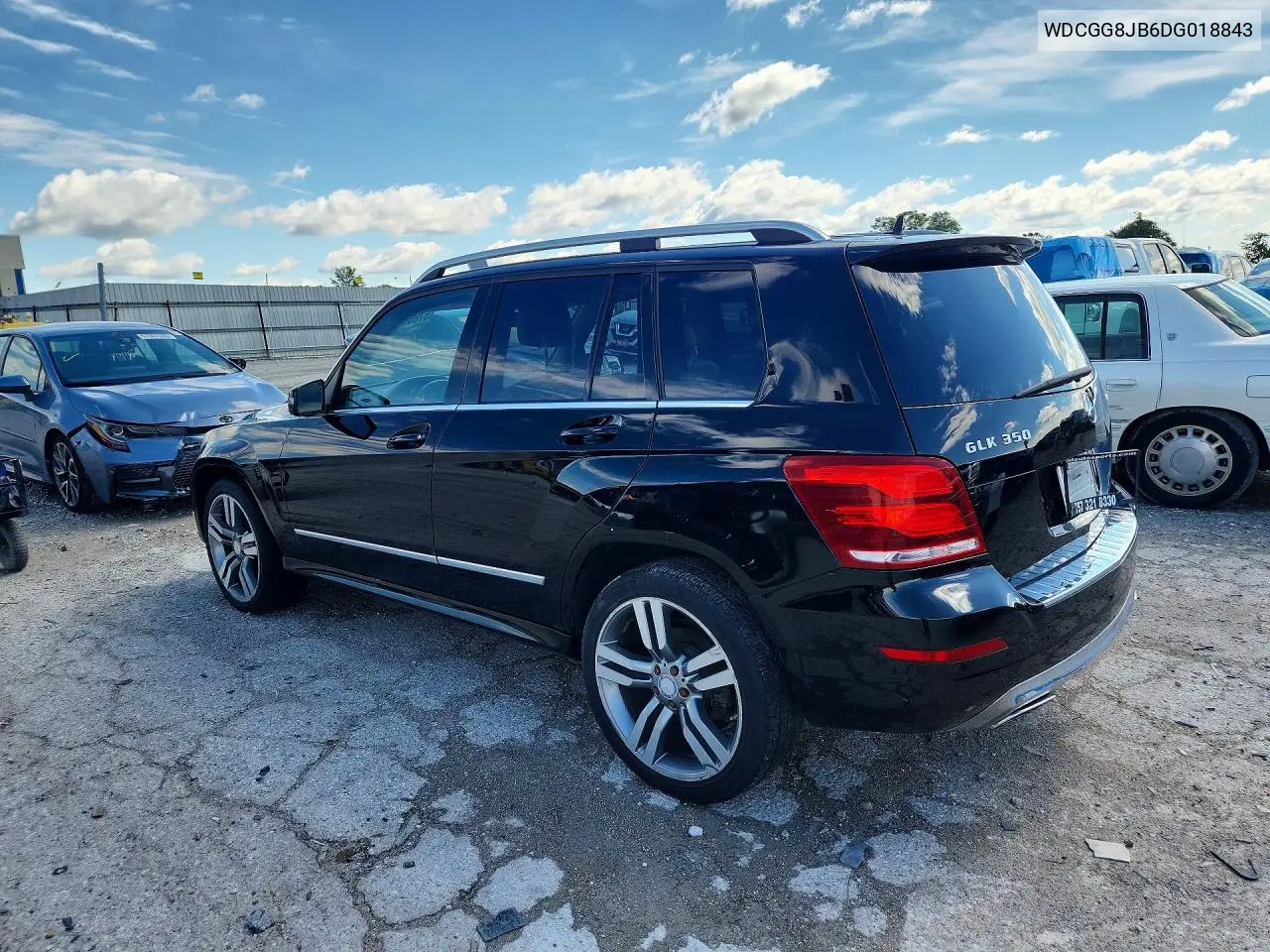 2013 Mercedes-Benz Glk 350 4Matic VIN: WDCGG8JB6DG018843 Lot: 57859496