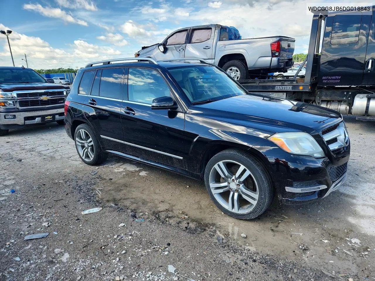 2013 Mercedes-Benz Glk 350 4Matic VIN: WDCGG8JB6DG018843 Lot: 57859496