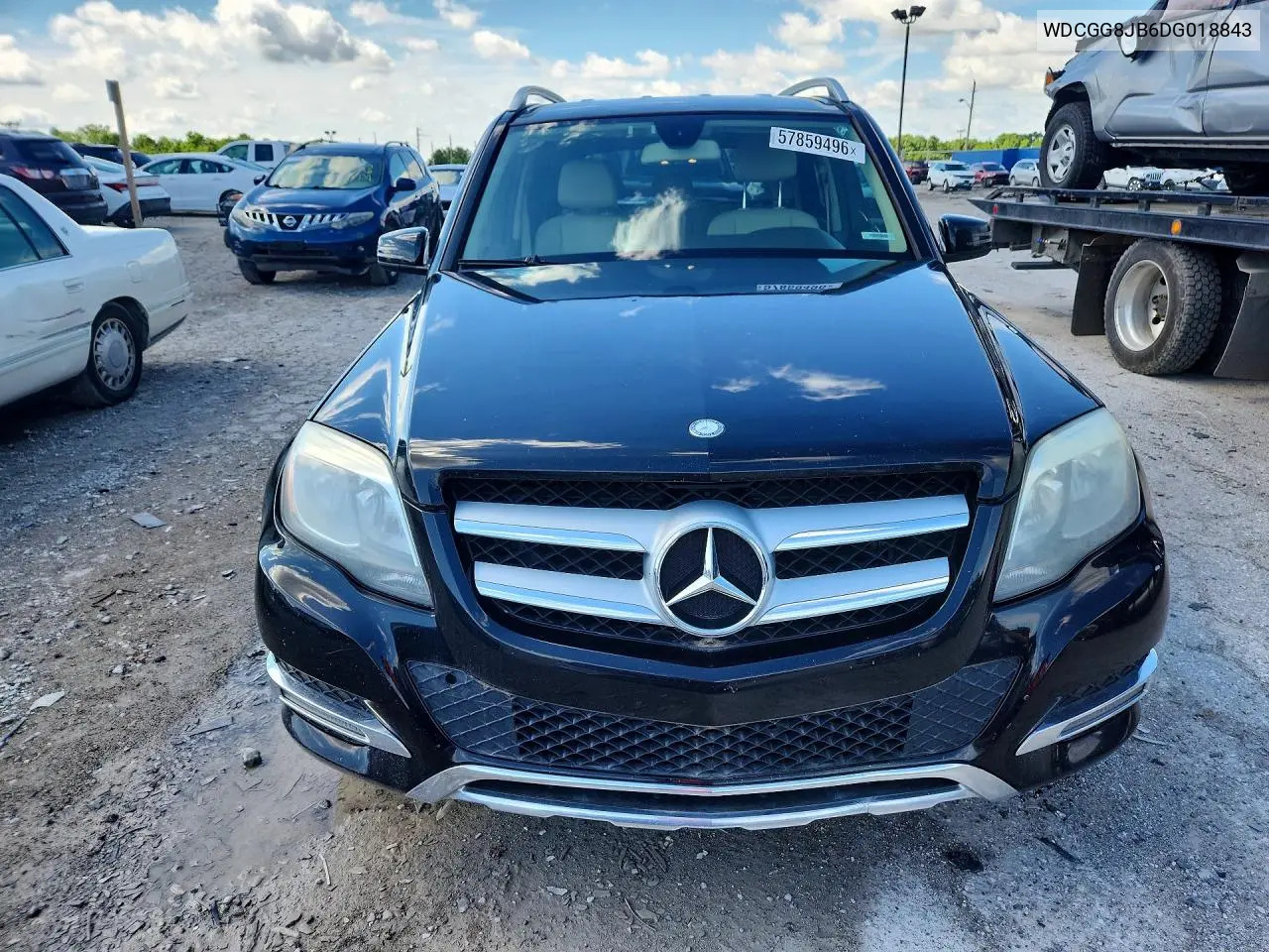 2013 Mercedes-Benz Glk 350 4Matic VIN: WDCGG8JB6DG018843 Lot: 57859496