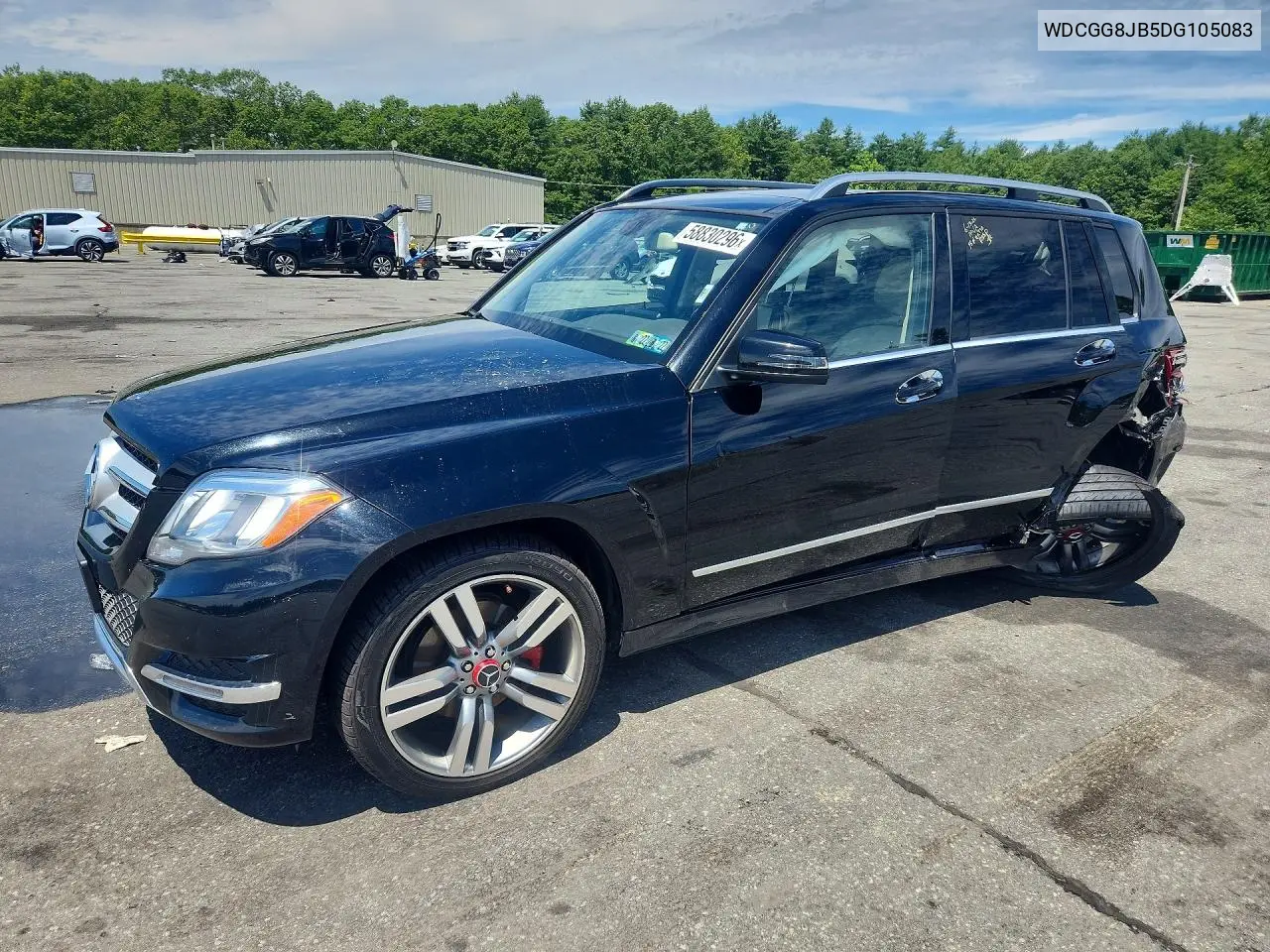 2013 Mercedes-Benz Glk 350 4Matic VIN: WDCGG8JB5DG105083 Lot: 58830296