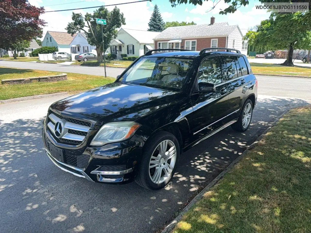 2013 Mercedes-Benz Glk 350 4Matic VIN: WDCGG8JB7DG111550 Lot: 58950216