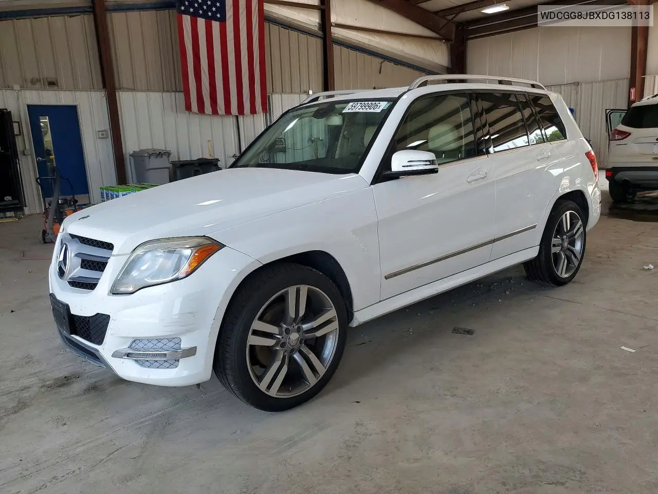 2013 Mercedes-Benz Glk 350 4Matic VIN: WDCGG8JBXDG138113 Lot: 59799906