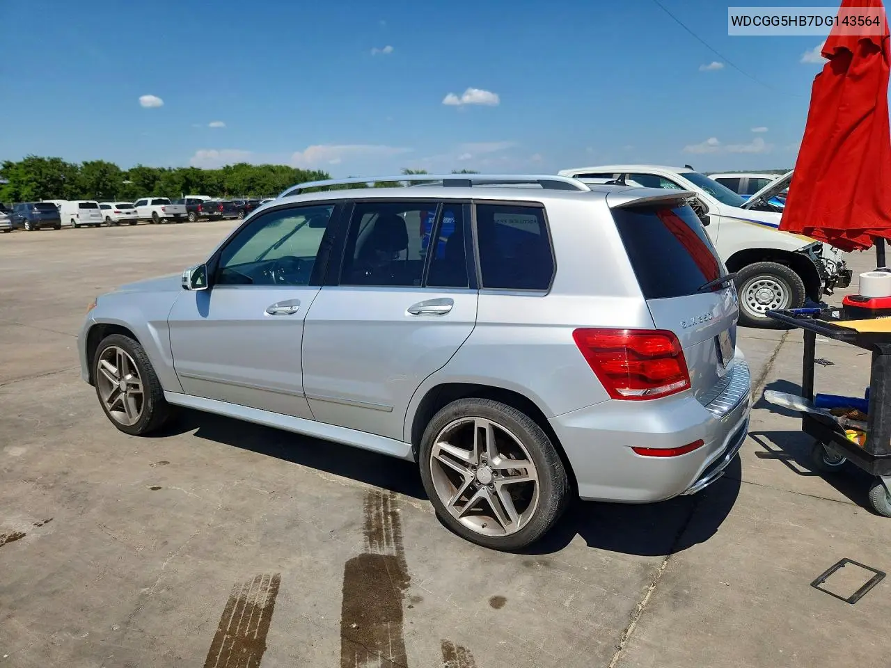 2013 Mercedes-Benz Glk 350 VIN: WDCGG5HB7DG143564 Lot: 59810546