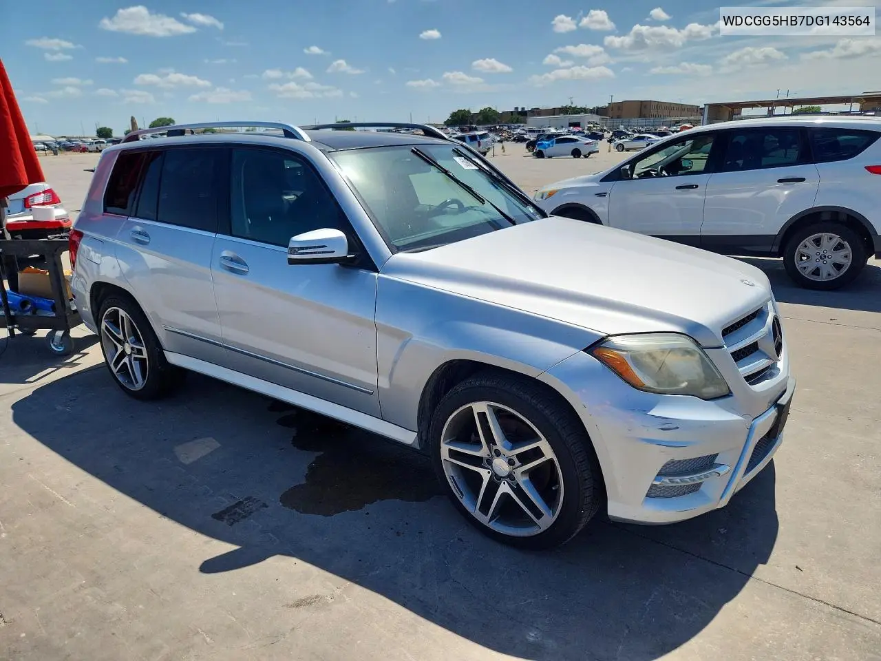 2013 Mercedes-Benz Glk 350 VIN: WDCGG5HB7DG143564 Lot: 59810546