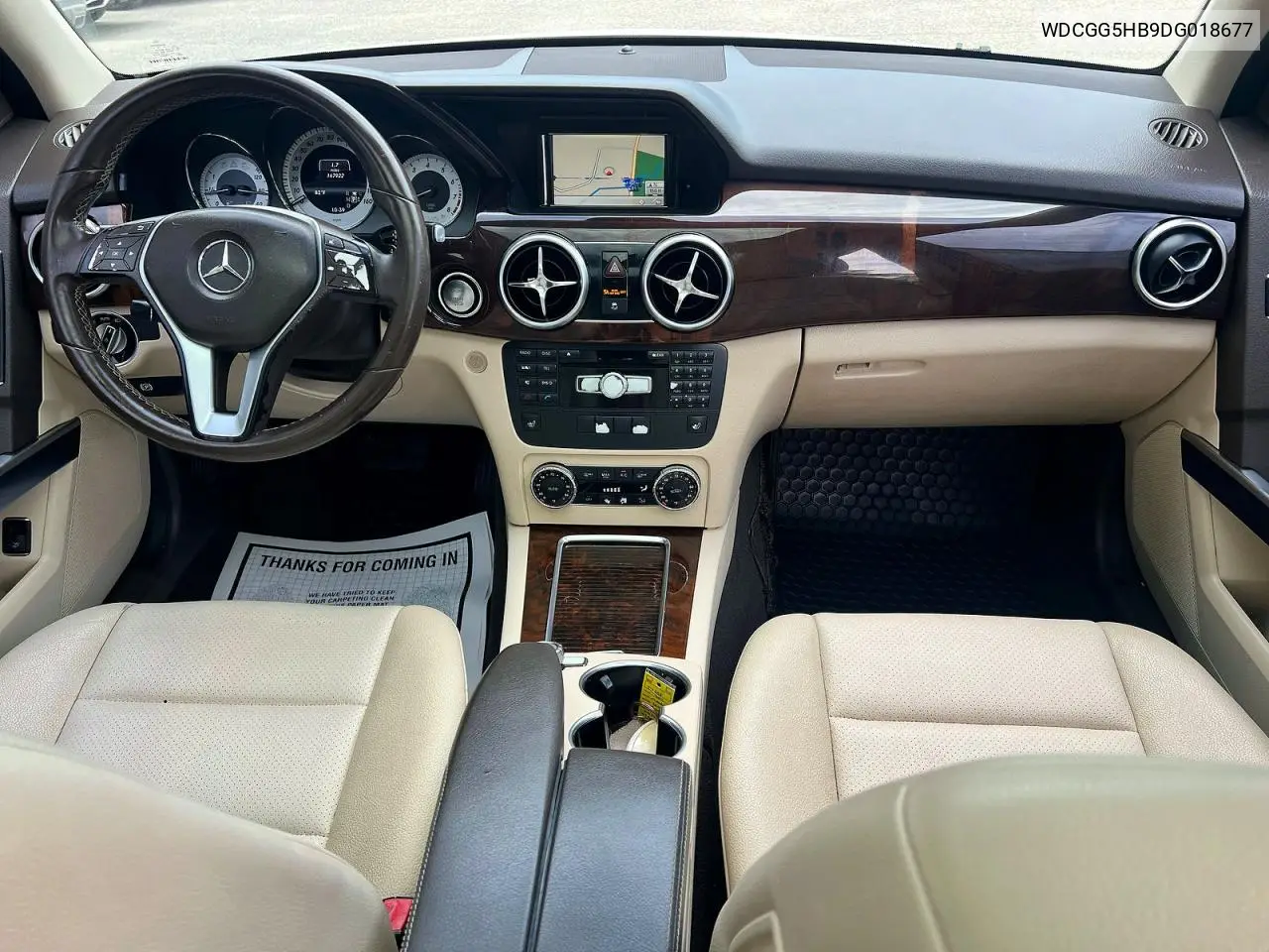 2013 Mercedes-Benz Glk 350 VIN: WDCGG5HB9DG018677 Lot: 61225956