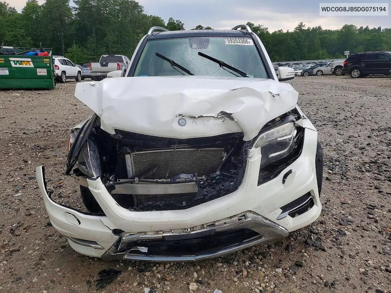 2013 Mercedes-Benz Glk 350 4Matic VIN: WDCGG8JB5DG075194 Lot: 61537516