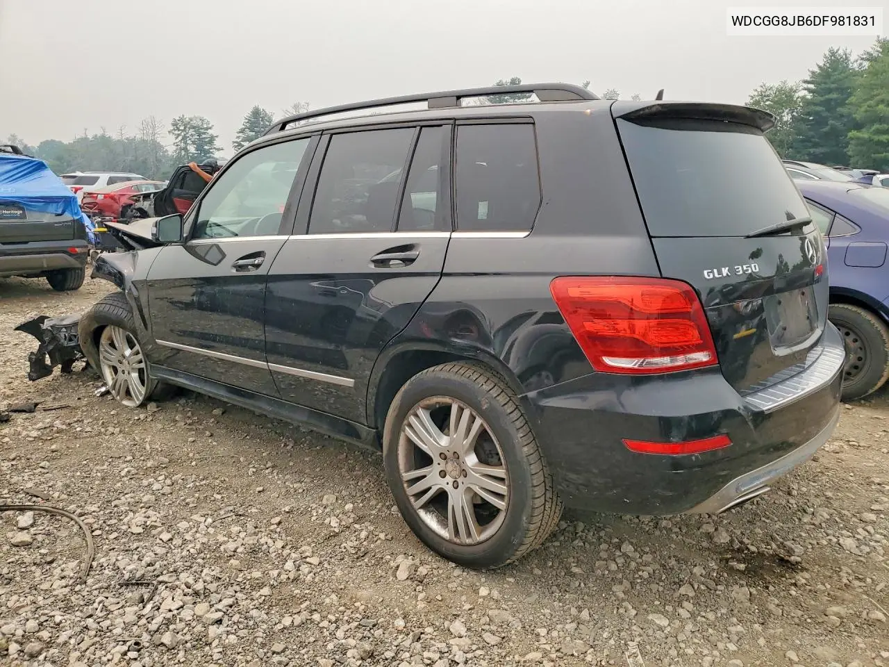 2013 Mercedes-Benz Glk 350 4Matic VIN: WDCGG8JB6DF981831 Lot: 61537696