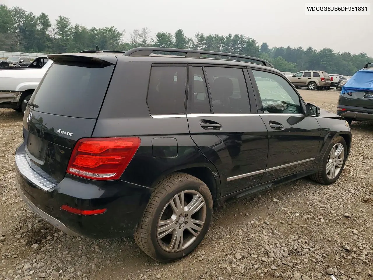 2013 Mercedes-Benz Glk 350 4Matic VIN: WDCGG8JB6DF981831 Lot: 61537696