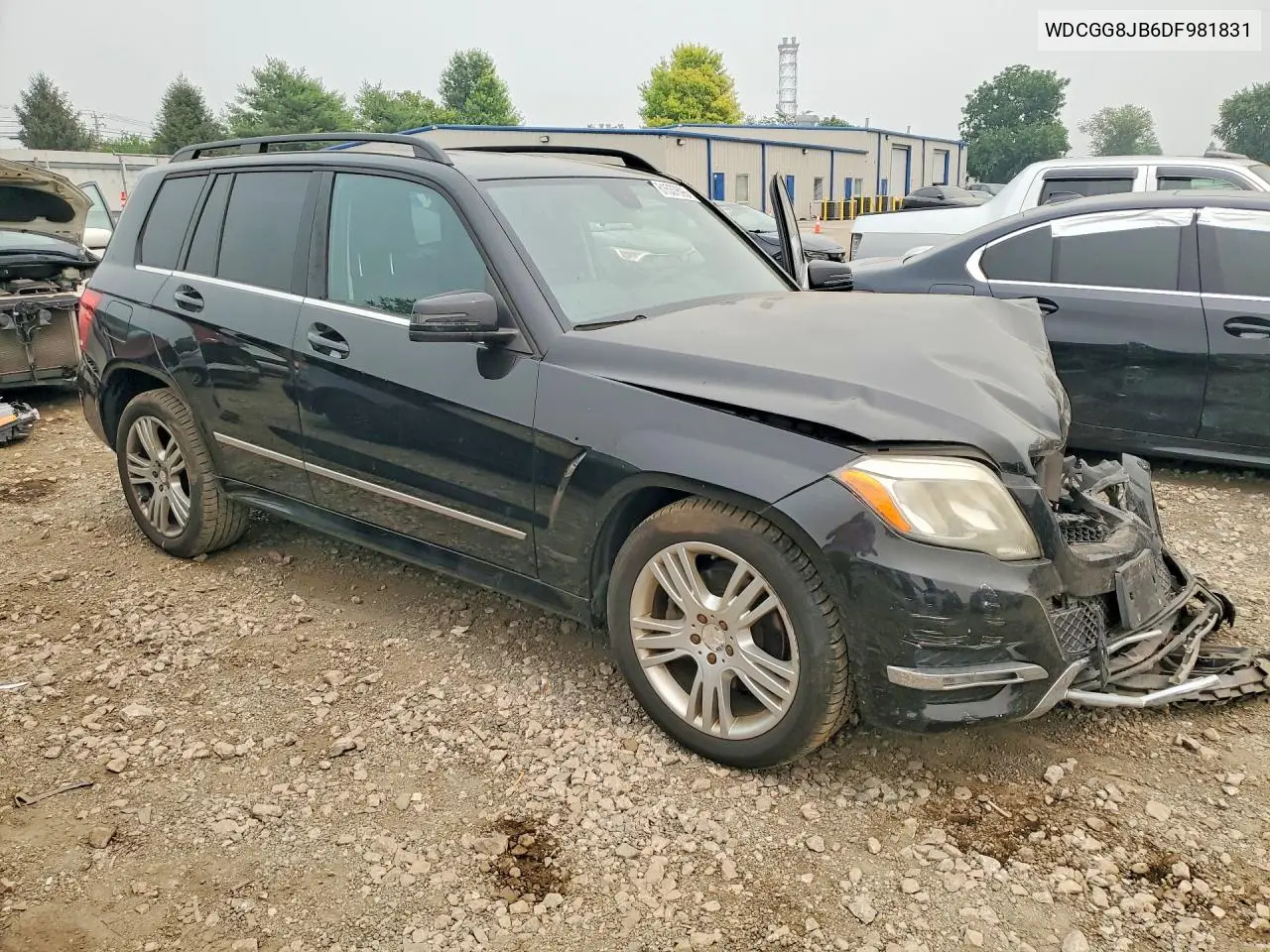2013 Mercedes-Benz Glk 350 4Matic VIN: WDCGG8JB6DF981831 Lot: 61537696