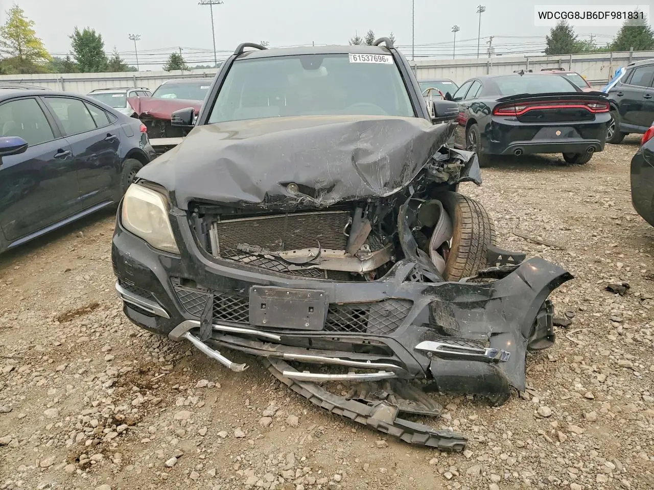 2013 Mercedes-Benz Glk 350 4Matic VIN: WDCGG8JB6DF981831 Lot: 61537696