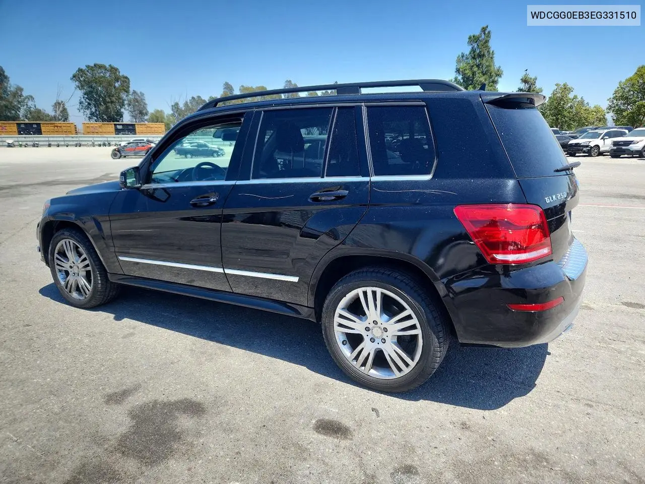 2014 Mercedes-Benz Glk 250 Bluetec VIN: WDCGG0EB3EG331510 Lot: 55974656
