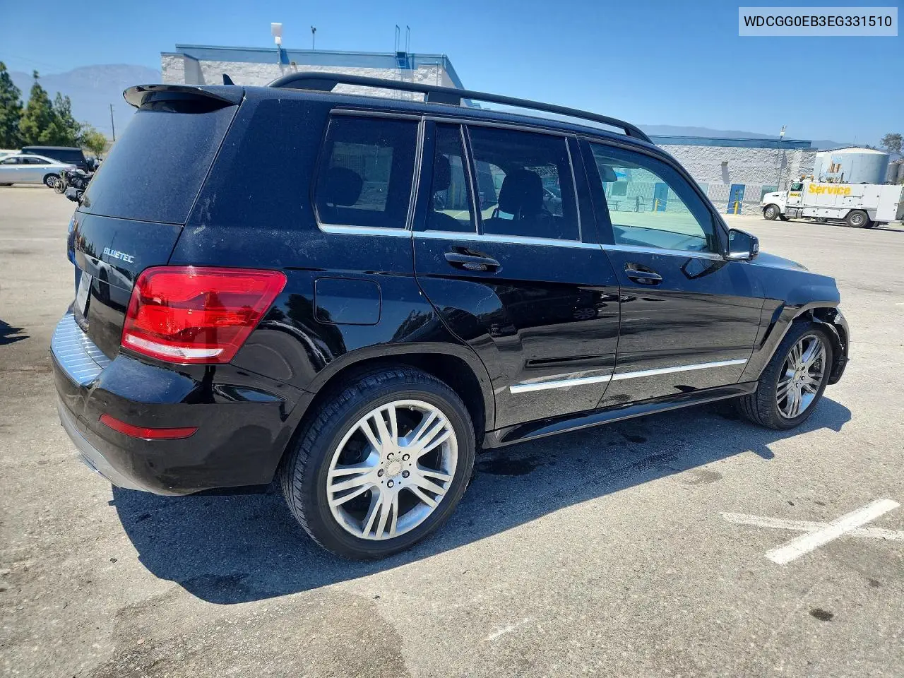 2014 Mercedes-Benz Glk 250 Bluetec VIN: WDCGG0EB3EG331510 Lot: 55974656