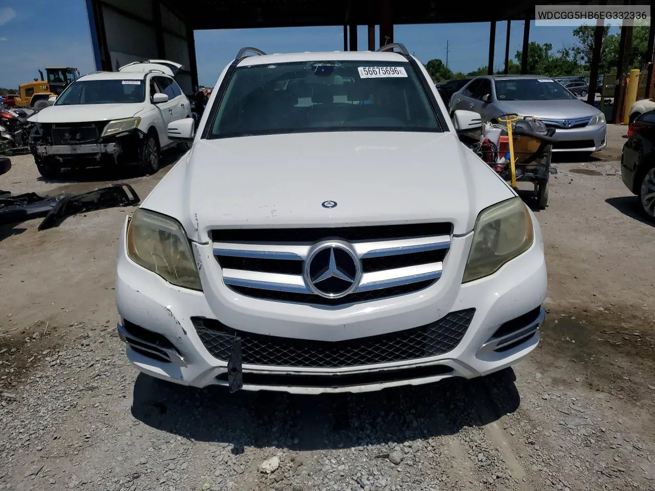 2014 Mercedes-Benz Glk 350 VIN: WDCGG5HB6EG332336 Lot: 56675696