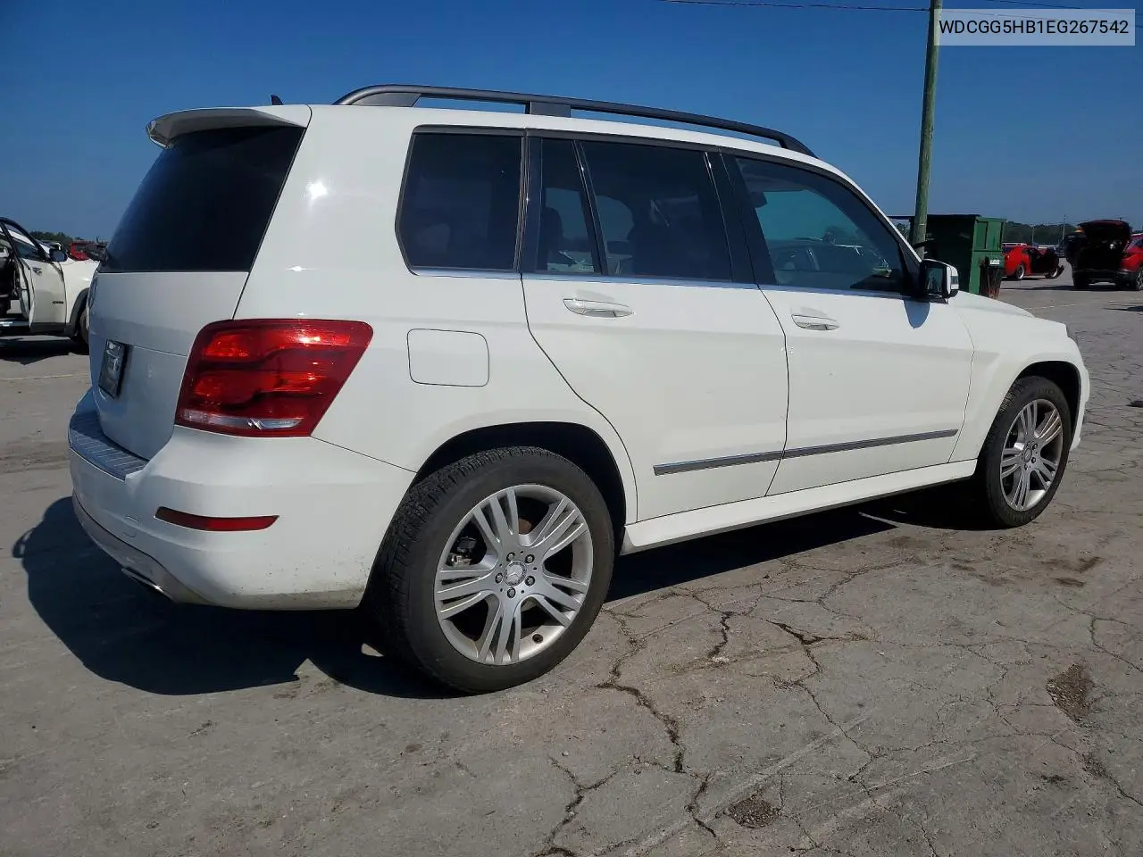 2014 Mercedes-Benz Glk 350 VIN: WDCGG5HB1EG267542 Lot: 57006186