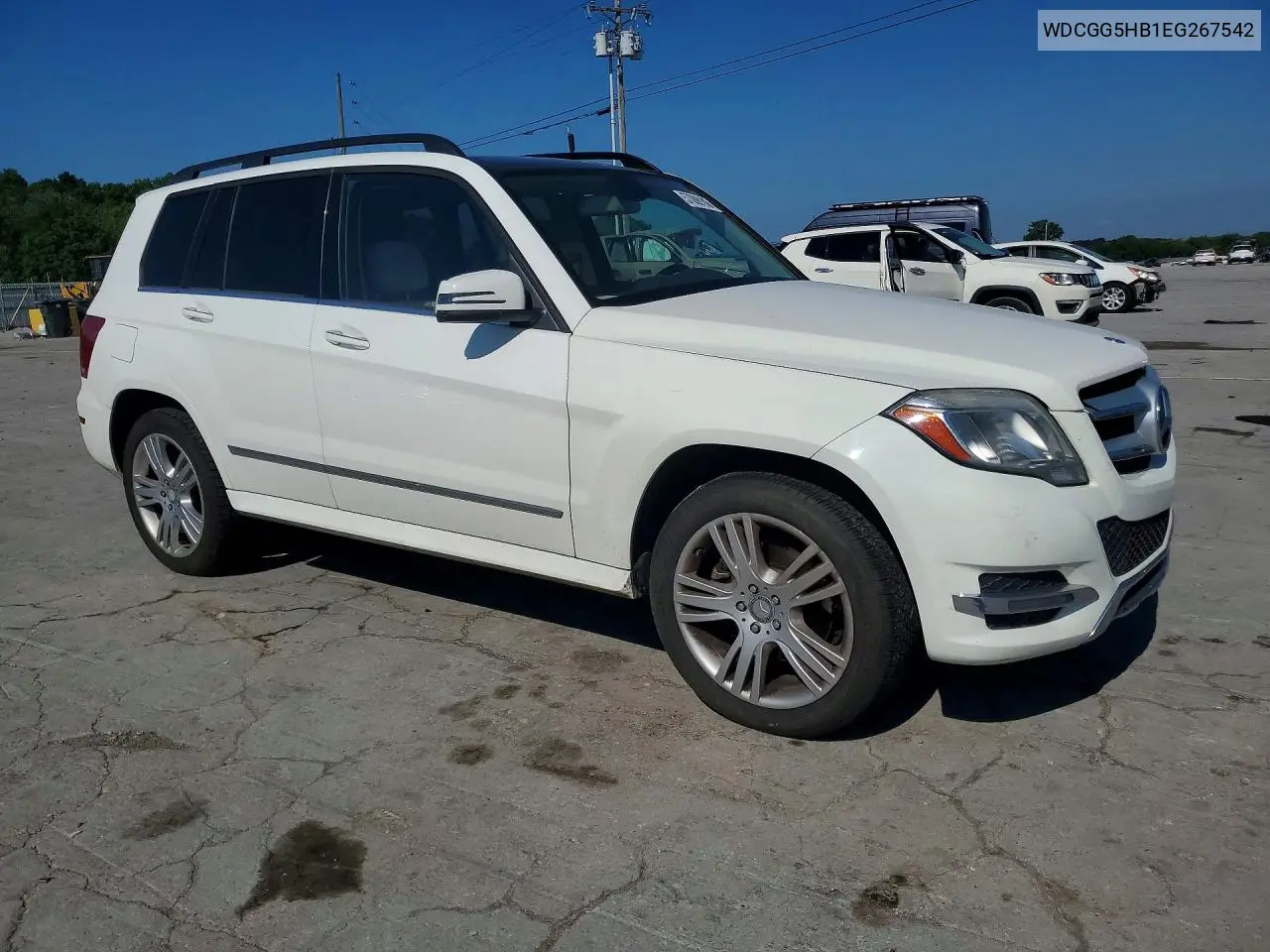 2014 Mercedes-Benz Glk 350 VIN: WDCGG5HB1EG267542 Lot: 57006186