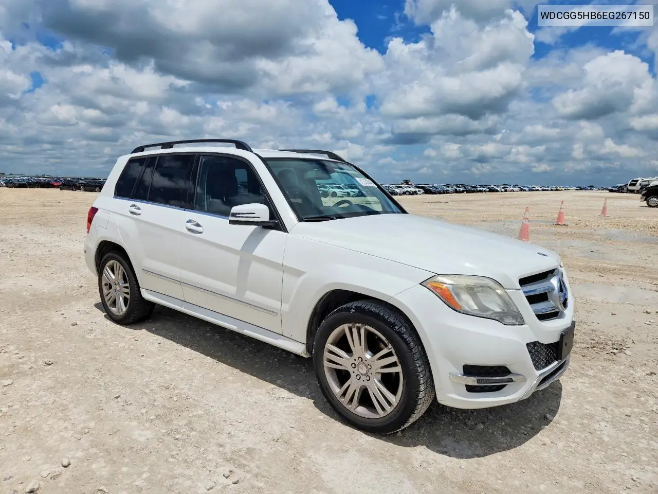 2014 Mercedes-Benz Glk 350 VIN: WDCGG5HB6EG267150 Lot: 57238446