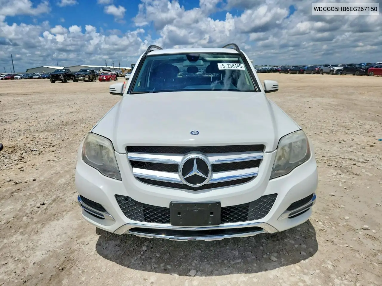 2014 Mercedes-Benz Glk 350 VIN: WDCGG5HB6EG267150 Lot: 57238446
