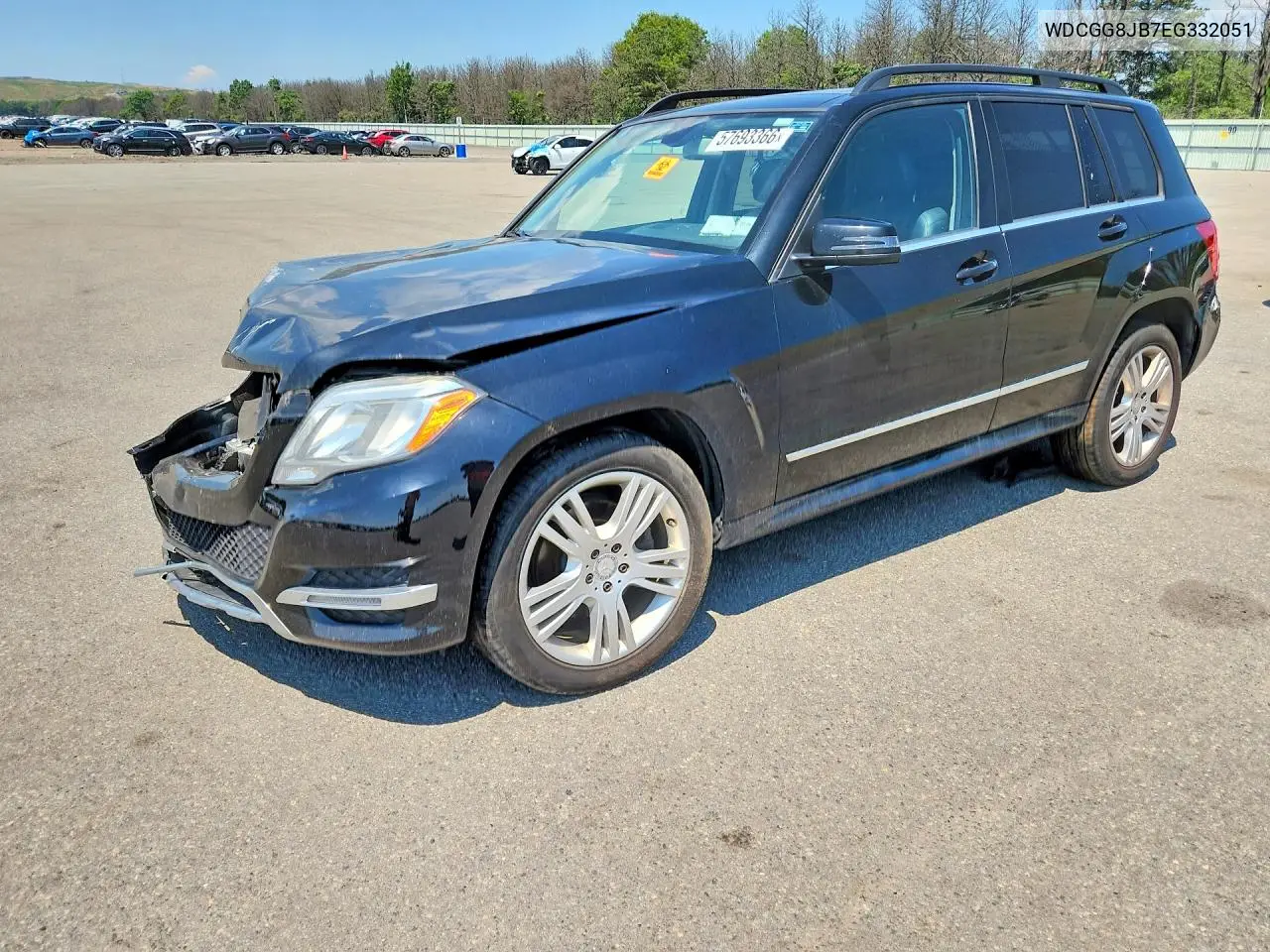 2014 Mercedes-Benz Glk 350 4Matic VIN: WDCGG8JB7EG332051 Lot: 57693366