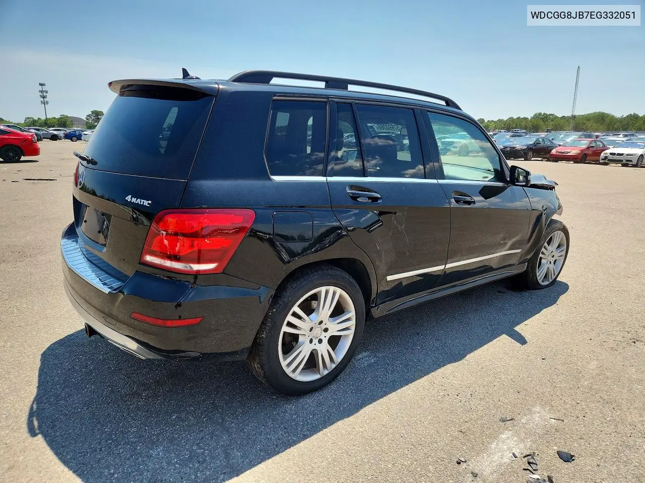 2014 Mercedes-Benz Glk 350 4Matic VIN: WDCGG8JB7EG332051 Lot: 57693366