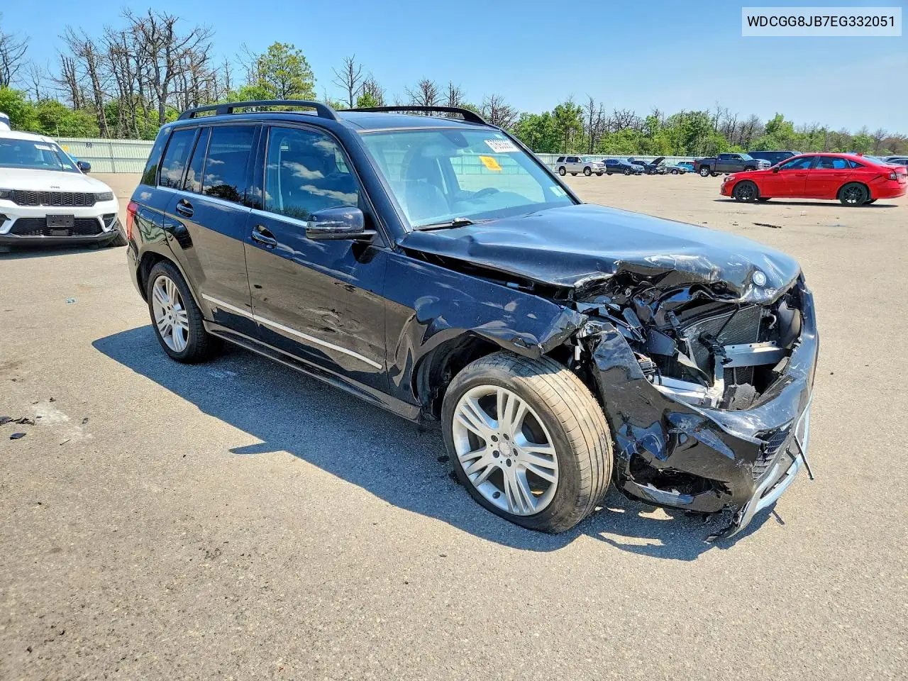 2014 Mercedes-Benz Glk 350 4Matic VIN: WDCGG8JB7EG332051 Lot: 57693366