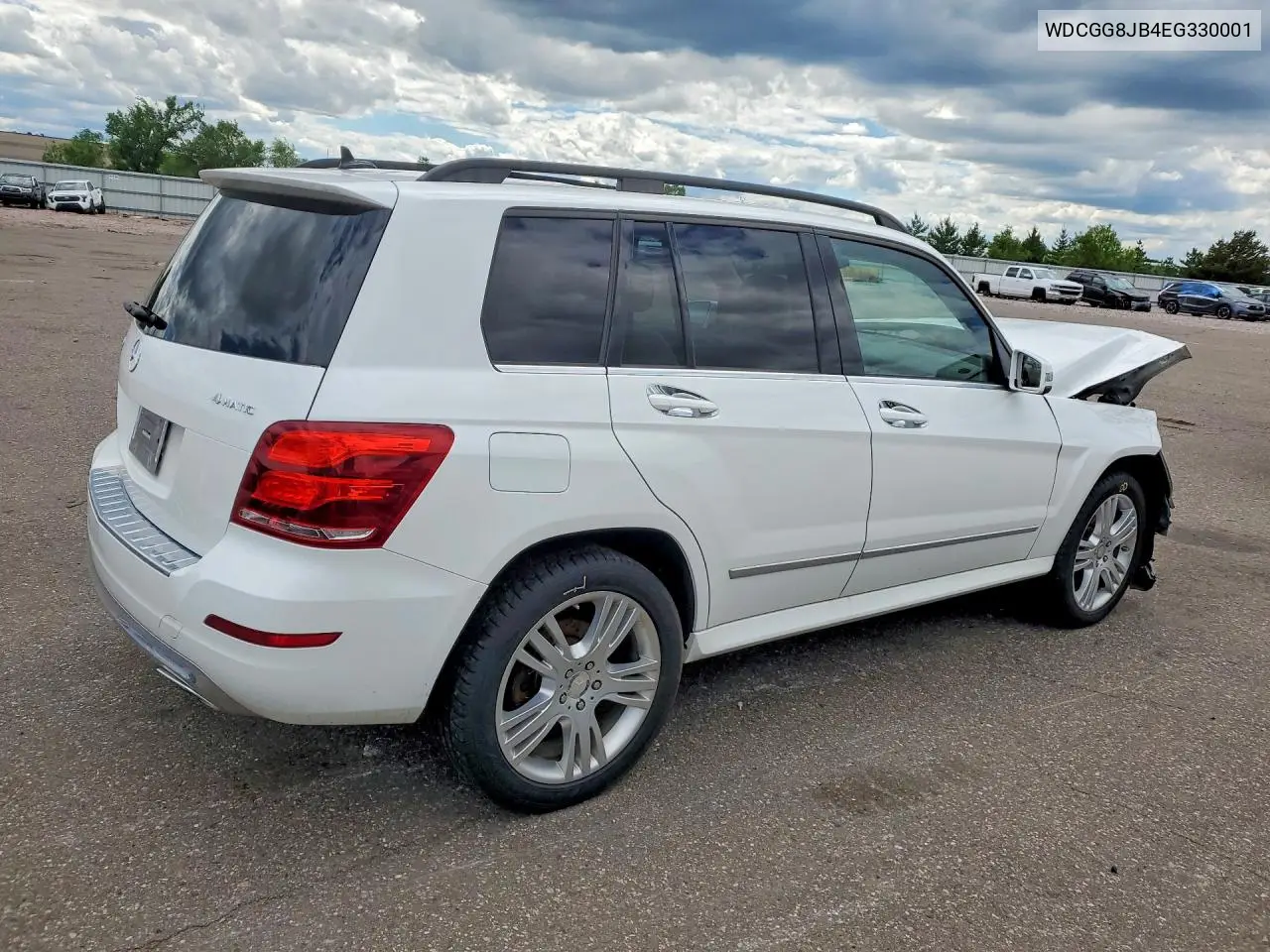 2014 Mercedes-Benz Glk 350 4Matic VIN: WDCGG8JB4EG330001 Lot: 57880136