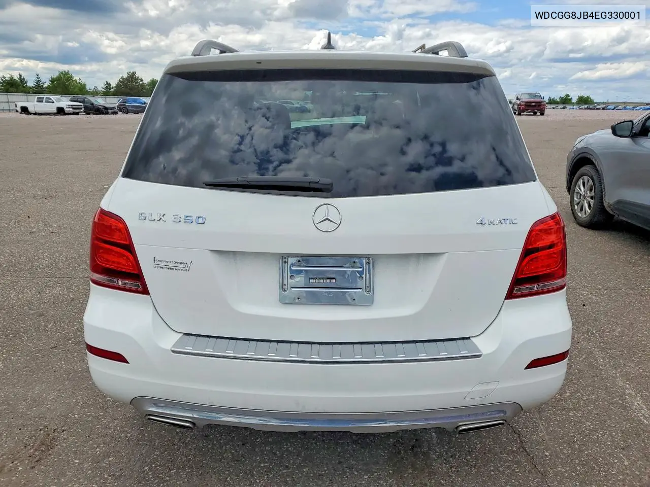 2014 Mercedes-Benz Glk 350 4Matic VIN: WDCGG8JB4EG330001 Lot: 57880136