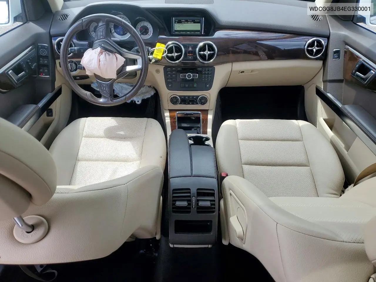 2014 Mercedes-Benz Glk 350 4Matic VIN: WDCGG8JB4EG330001 Lot: 57880136