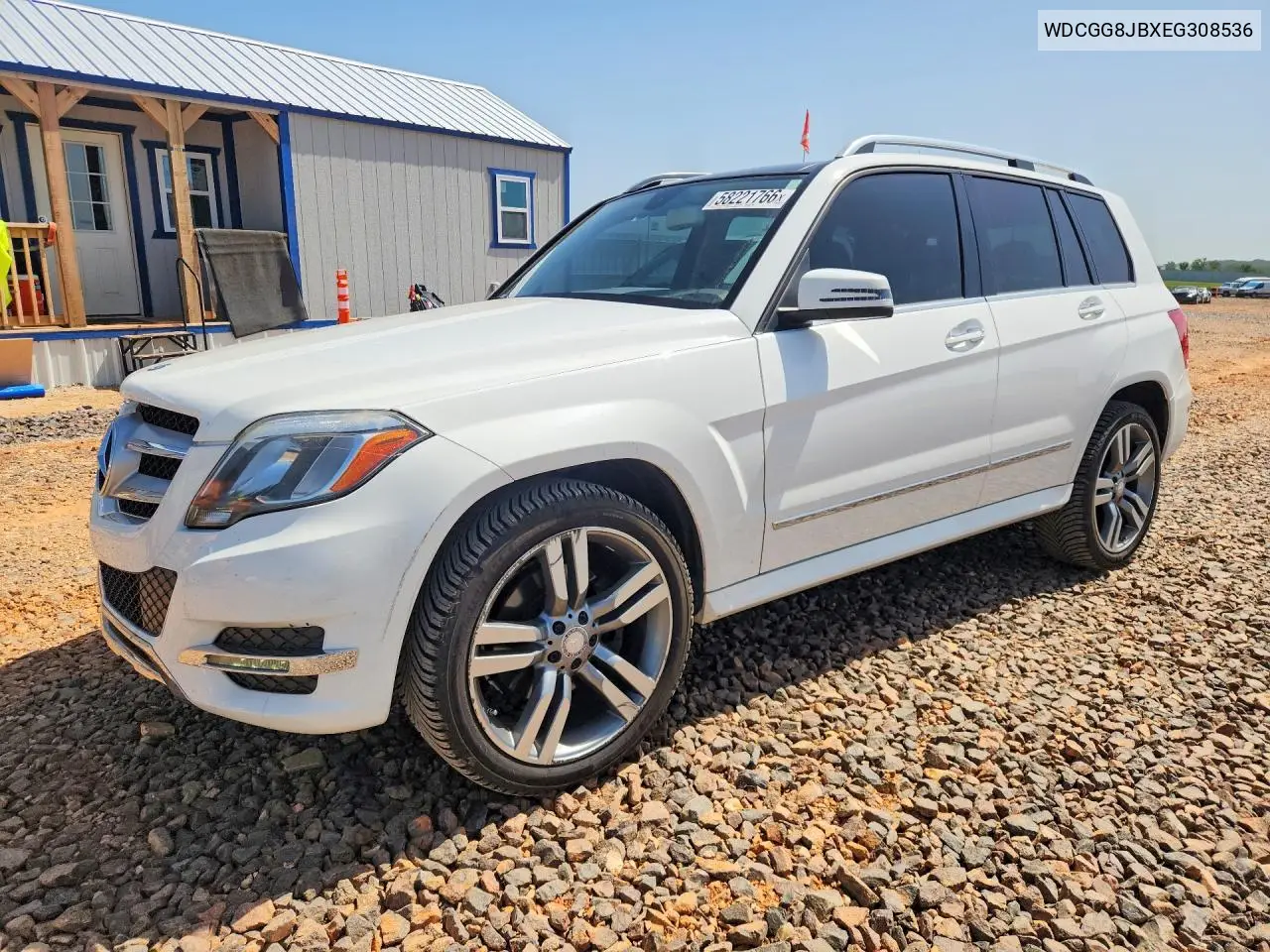 2014 Mercedes-Benz Glk 350 4Matic VIN: WDCGG8JBXEG308536 Lot: 58221766