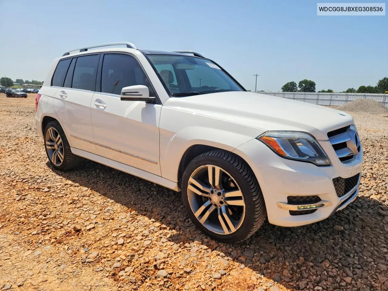 2014 Mercedes-Benz Glk 350 4Matic VIN: WDCGG8JBXEG308536 Lot: 58221766