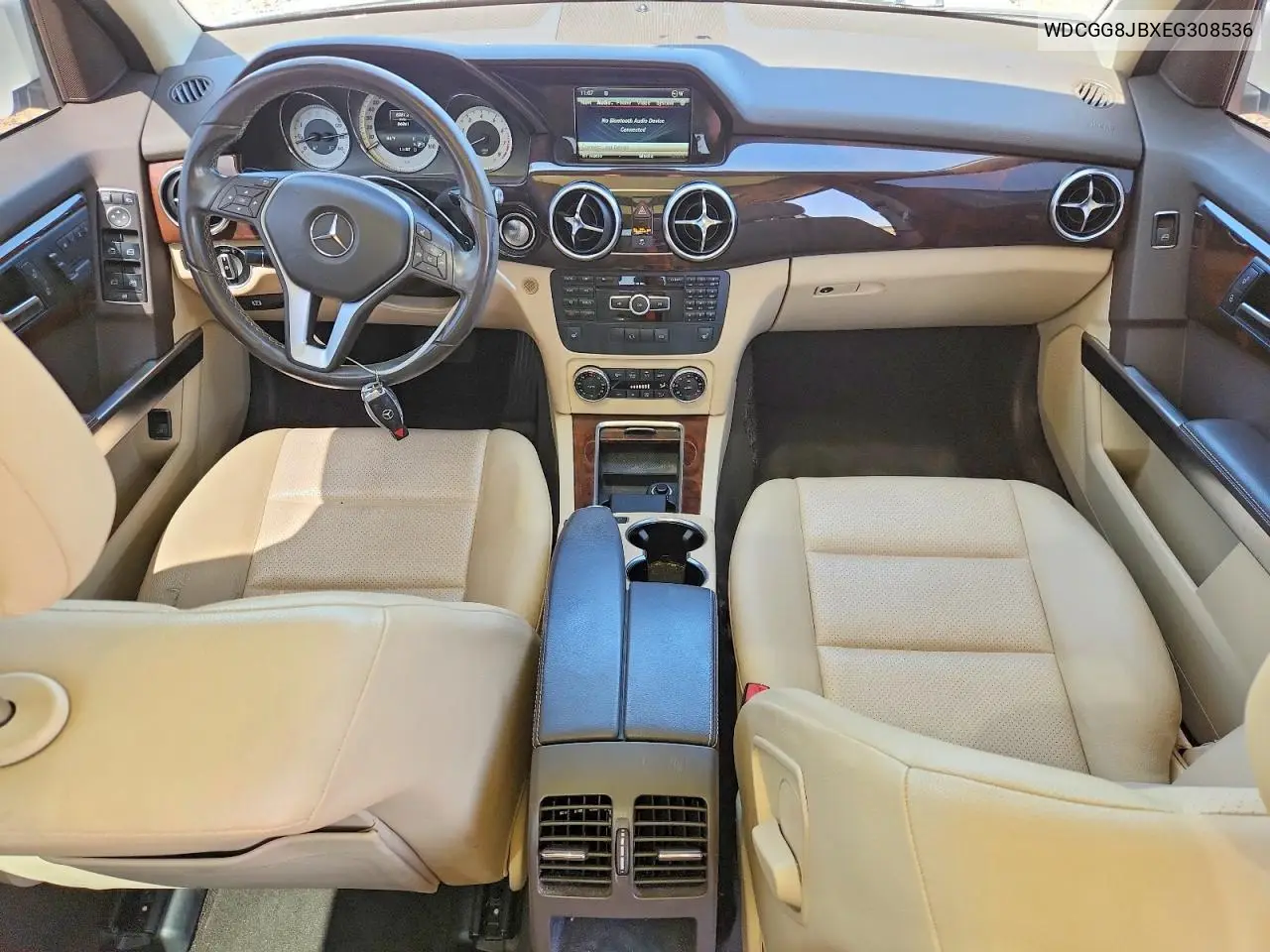 2014 Mercedes-Benz Glk 350 4Matic VIN: WDCGG8JBXEG308536 Lot: 58221766