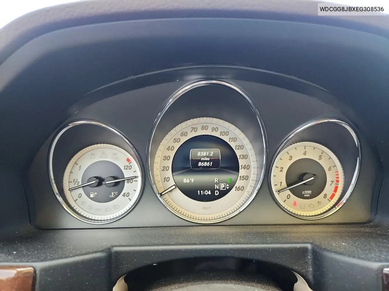 2014 Mercedes-Benz Glk 350 4Matic VIN: WDCGG8JBXEG308536 Lot: 58221766