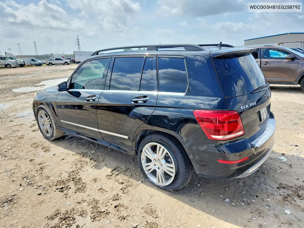 2014 Mercedes-Benz Glk 350 VIN: WDCGG5HB1EG258792 Lot: 58421886