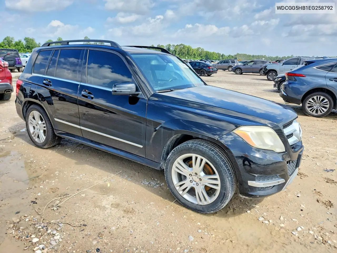 2014 Mercedes-Benz Glk 350 VIN: WDCGG5HB1EG258792 Lot: 58421886