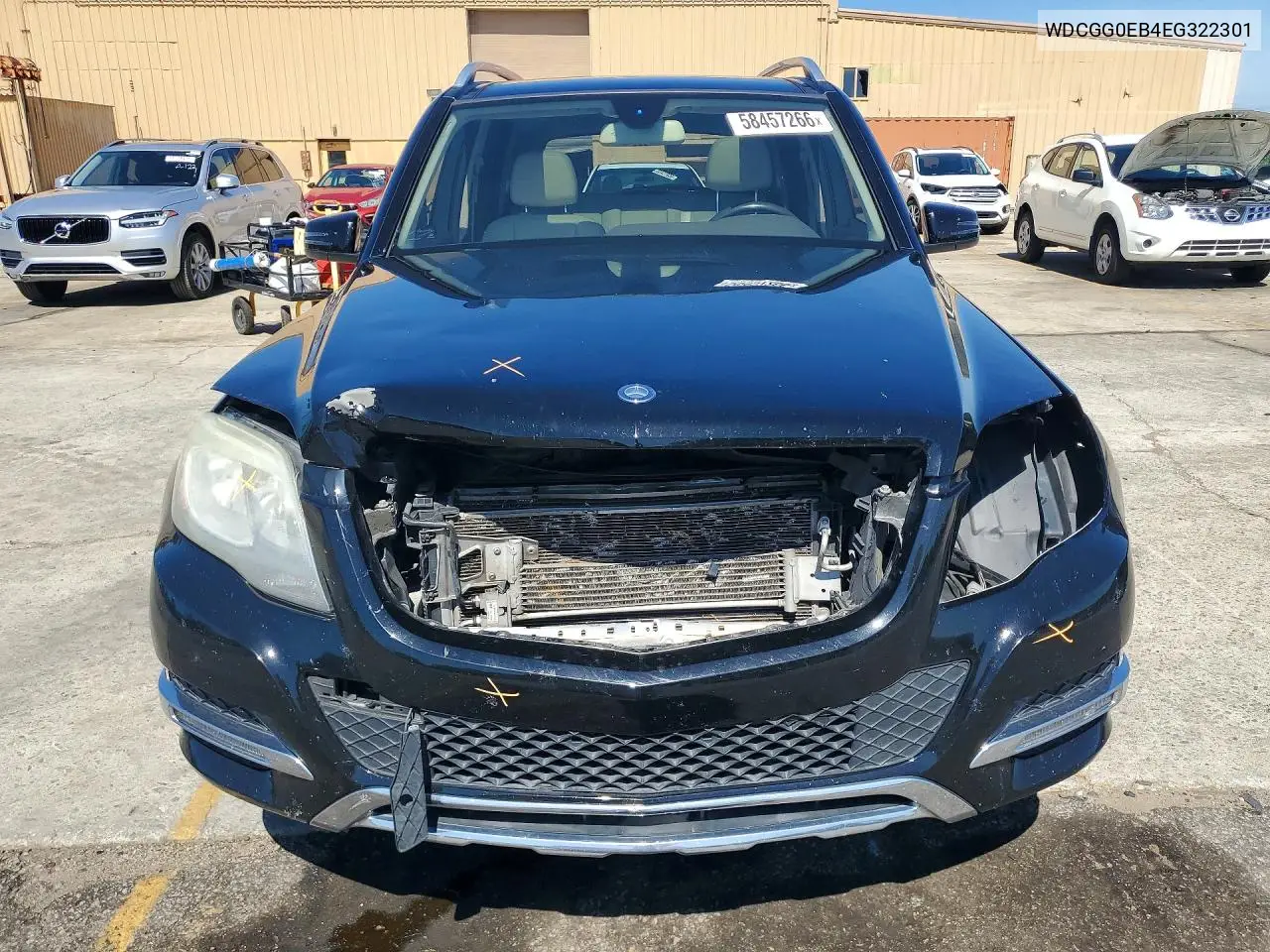 2014 Mercedes-Benz Glk 250 Bluetec VIN: WDCGG0EB4EG322301 Lot: 58457266