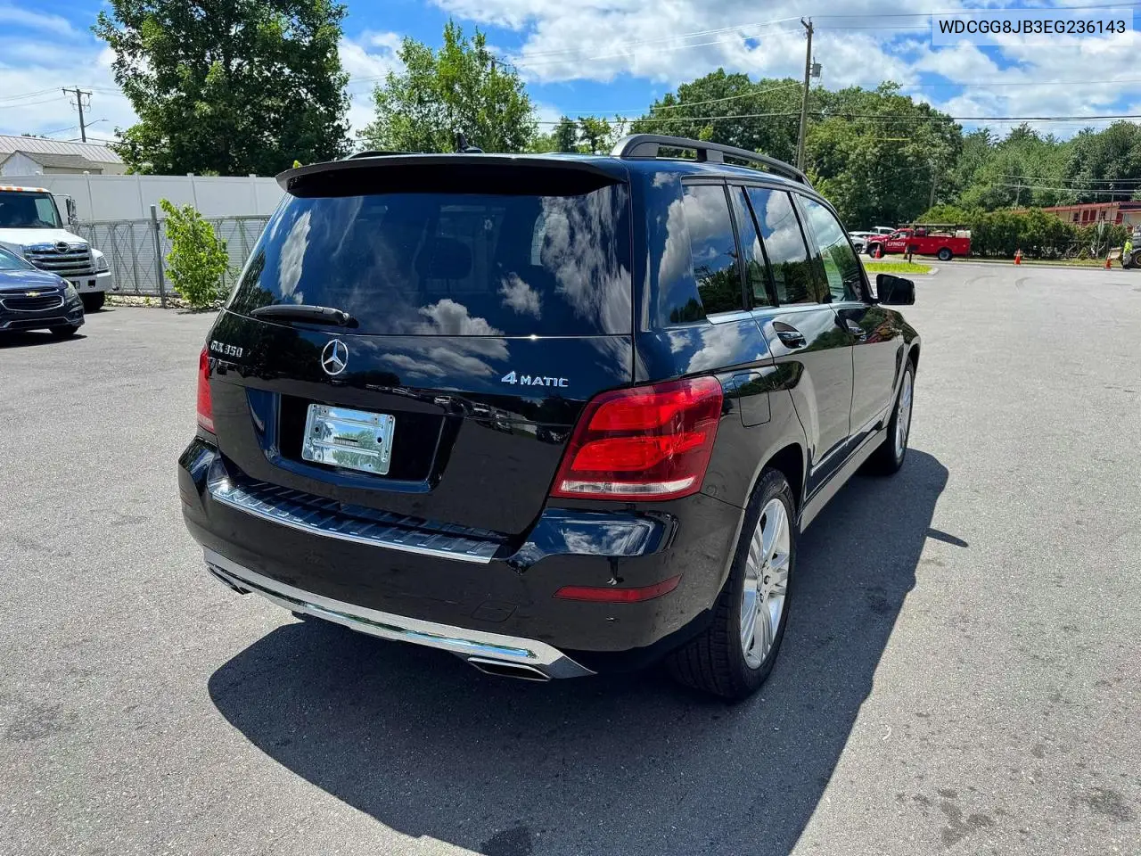 2014 Mercedes-Benz Glk 350 4Matic VIN: WDCGG8JB3EG236143 Lot: 58646496