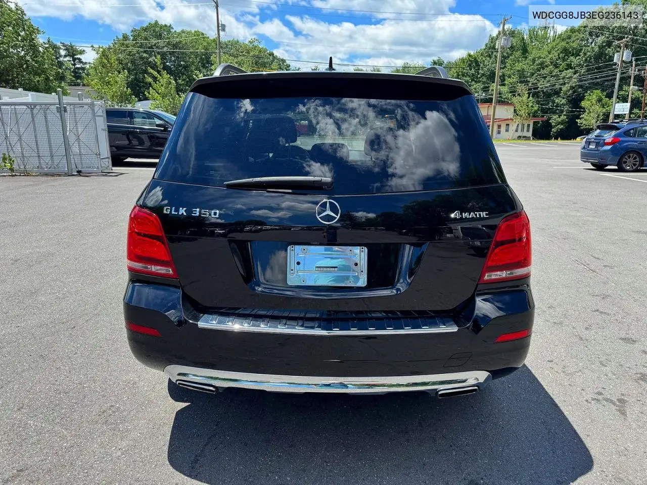 2014 Mercedes-Benz Glk 350 4Matic VIN: WDCGG8JB3EG236143 Lot: 58646496