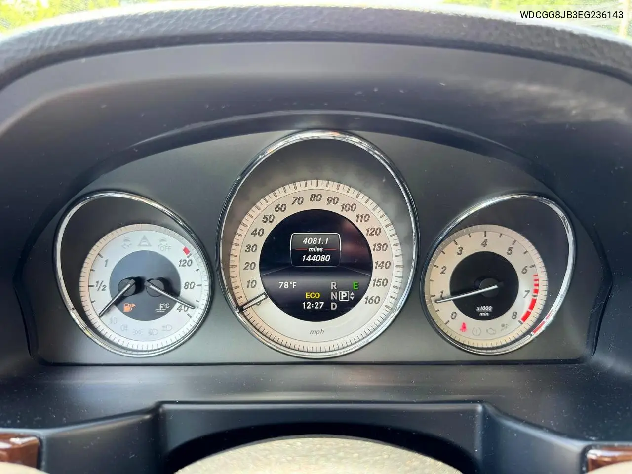 2014 Mercedes-Benz Glk 350 4Matic VIN: WDCGG8JB3EG236143 Lot: 58646496