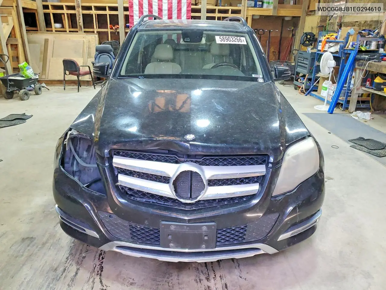 2014 Mercedes-Benz Glk 350 4Matic VIN: WDCGG8JB1EG294610 Lot: 58903266