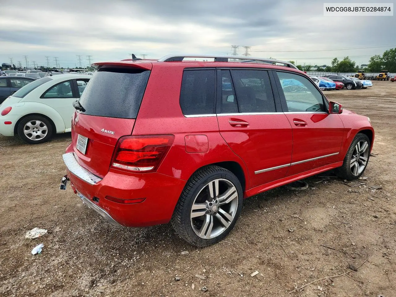 2014 Mercedes-Benz Glk 350 4Matic VIN: WDCGG8JB7EG284874 Lot: 59034046
