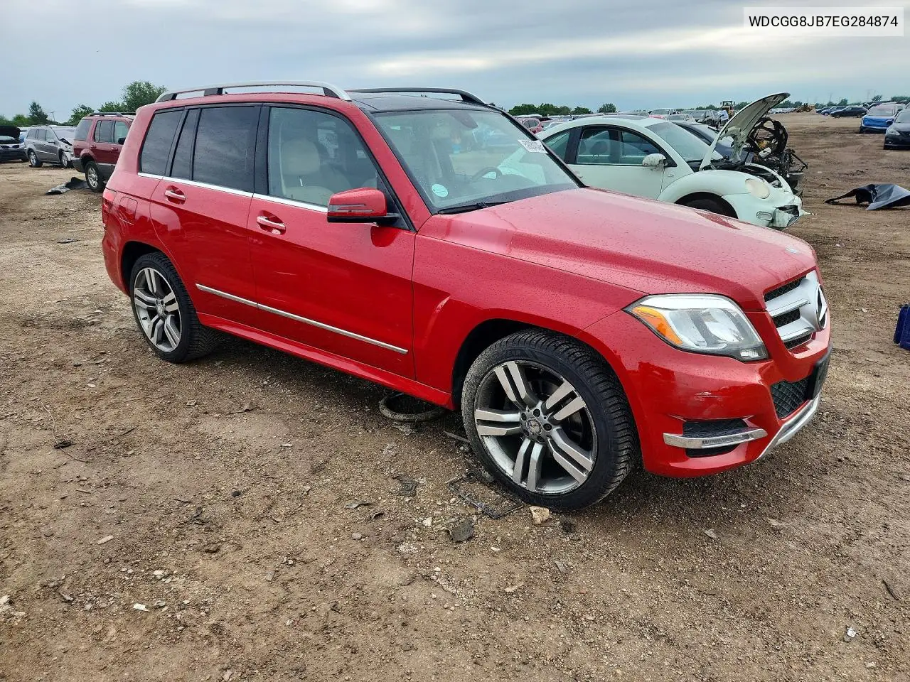 2014 Mercedes-Benz Glk 350 4Matic VIN: WDCGG8JB7EG284874 Lot: 59034046