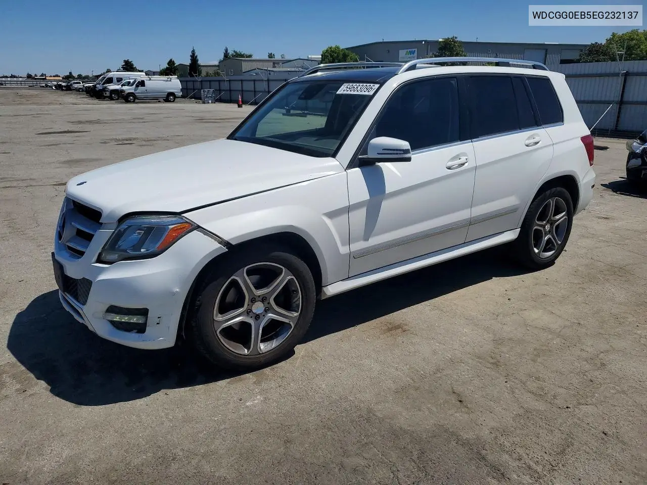 2014 Mercedes-Benz Glk 250 Bluetec VIN: WDCGG0EB5EG232137 Lot: 59683096
