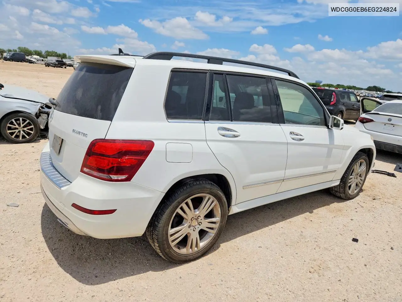 2014 Mercedes-Benz Glk 250 Bluetec VIN: WDCGG0EB6EG224824 Lot: 59875646