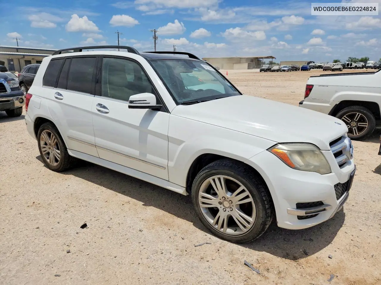 2014 Mercedes-Benz Glk 250 Bluetec VIN: WDCGG0EB6EG224824 Lot: 59875646