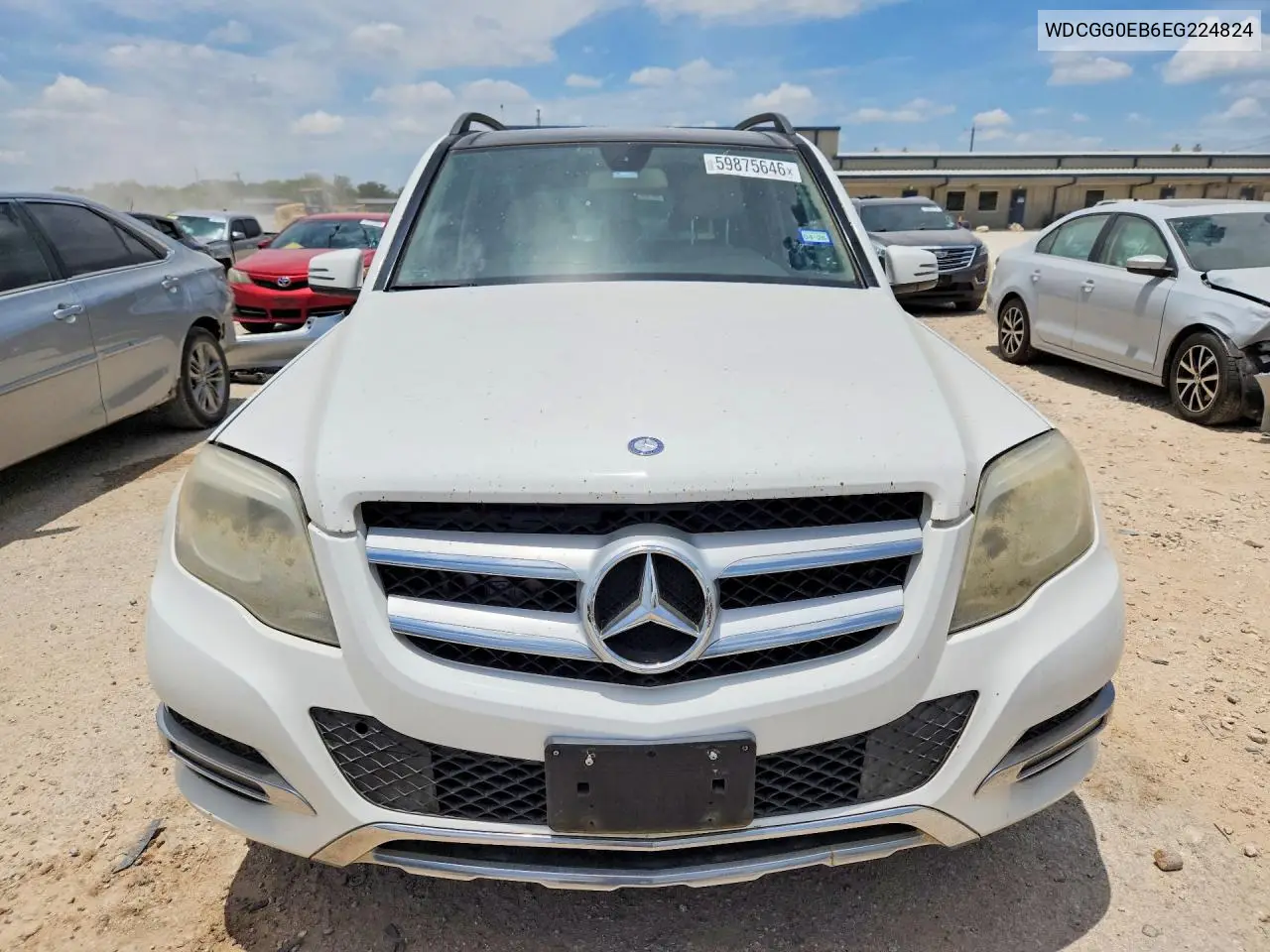 2014 Mercedes-Benz Glk 250 Bluetec VIN: WDCGG0EB6EG224824 Lot: 59875646