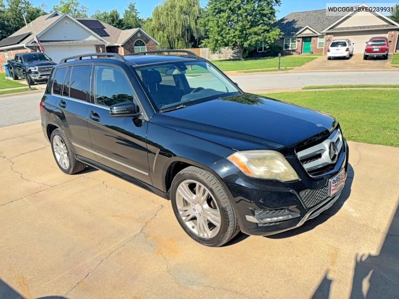 2014 Mercedes-Benz Glk 350 4Matic VIN: WDCGG8JBXEG239931 Lot: 60576966