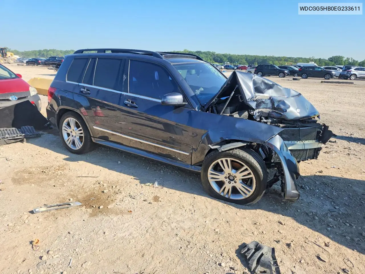 2014 Mercedes-Benz Glk 350 VIN: WDCGG5HB0EG233611 Lot: 60627136