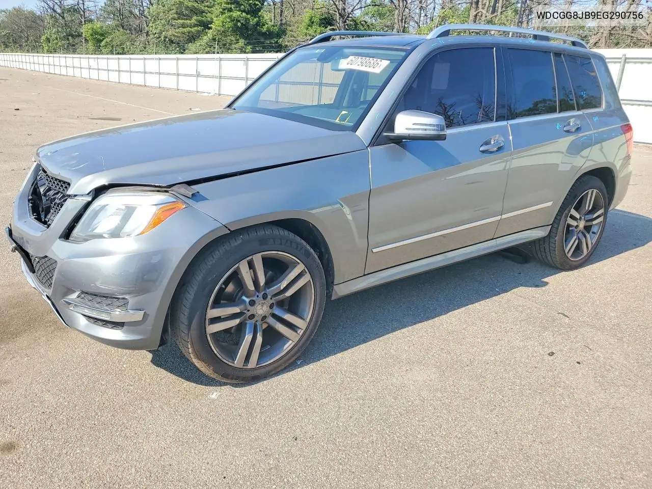 2014 Mercedes-Benz Glk 350 4Matic VIN: WDCGG8JB9EG290756 Lot: 60798686